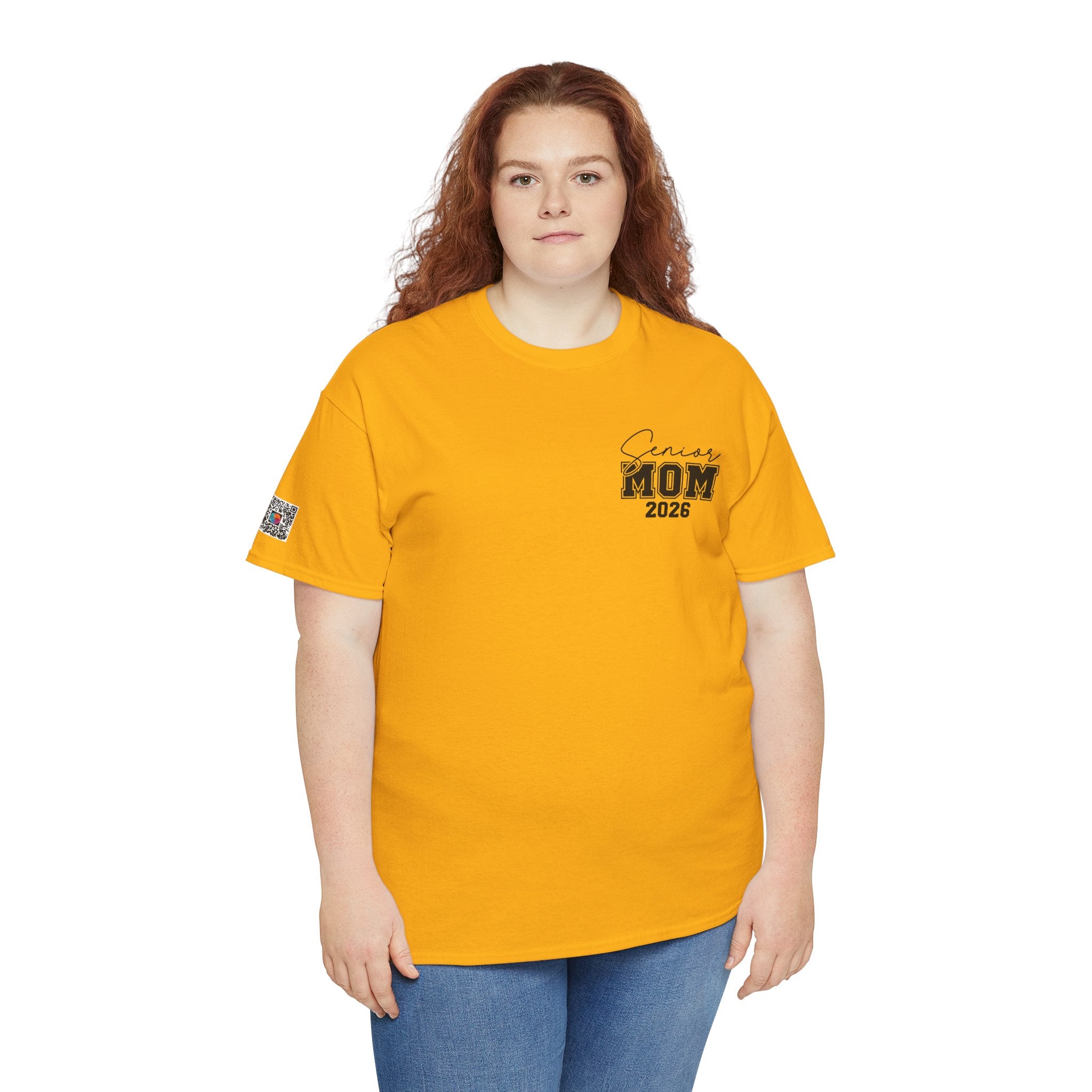 Senior Mom 2026 Front & Back T-Shirt | Proud Mom Graduation Tee | Class of 2026 Parent Shirt | Cr8tive Designs