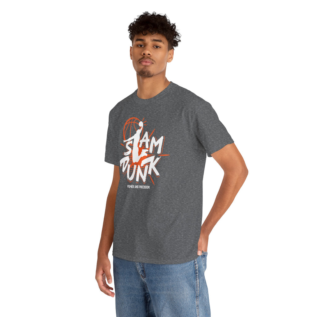 Slam Dunk Basketball | Bold Sports Graphic T-Shirt | Cr8tive Designs