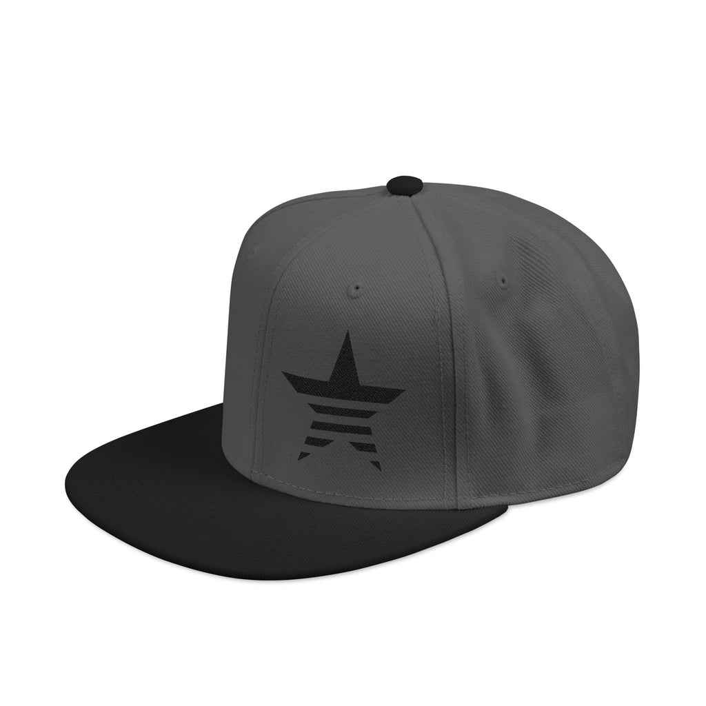 Star Embroidery Snapback Hat/Cr8tive Designs