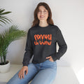 Embroidered Spooky Season Sweatshirt | Halloween Crewneck | Cr8tive Designs