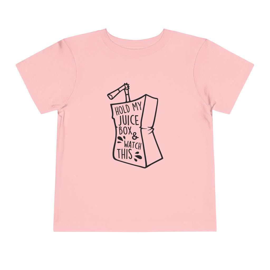 Hold My Juice Box and Watch This Youth Tee | Funny Kids Graphic T-Shirt | Cr8tive Designs