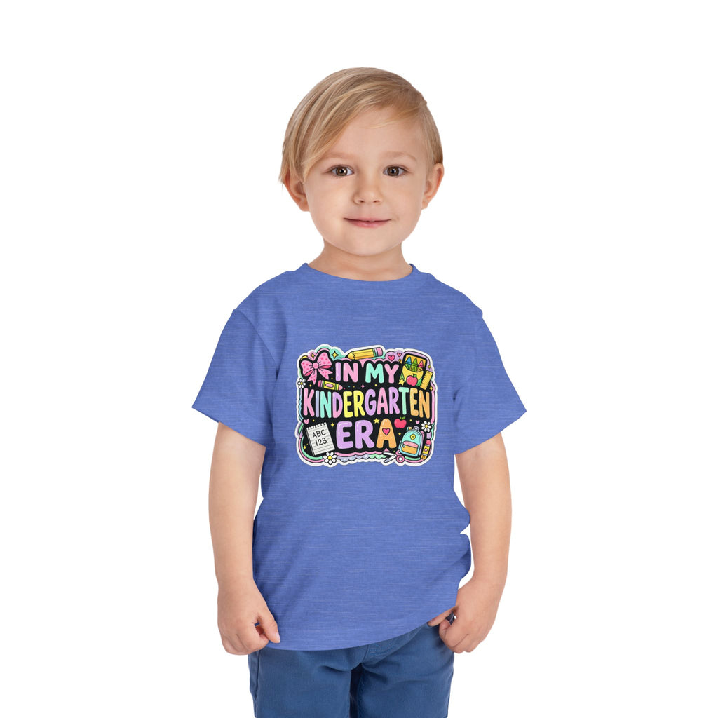 In My Kindergarten Era Youth Tee | Colorful Back-to-School T-Shirt | Cr8tive Designs