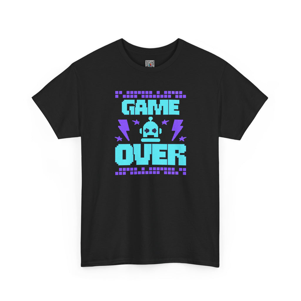 Game Over T-Shirt | Vintage Arcade Gamer Design | Cr8tive Designs