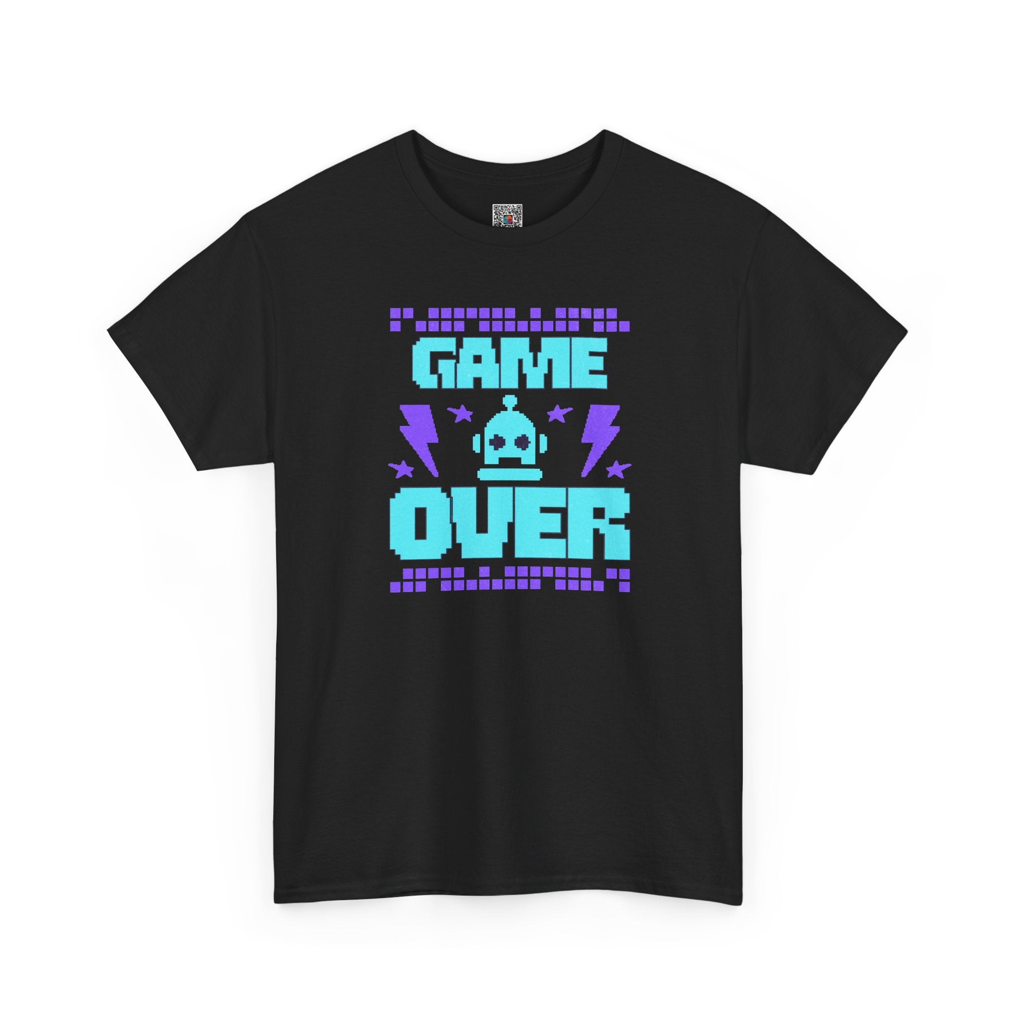 Game Over T-Shirt | Vintage Arcade Gamer Design | Cr8tive Designs