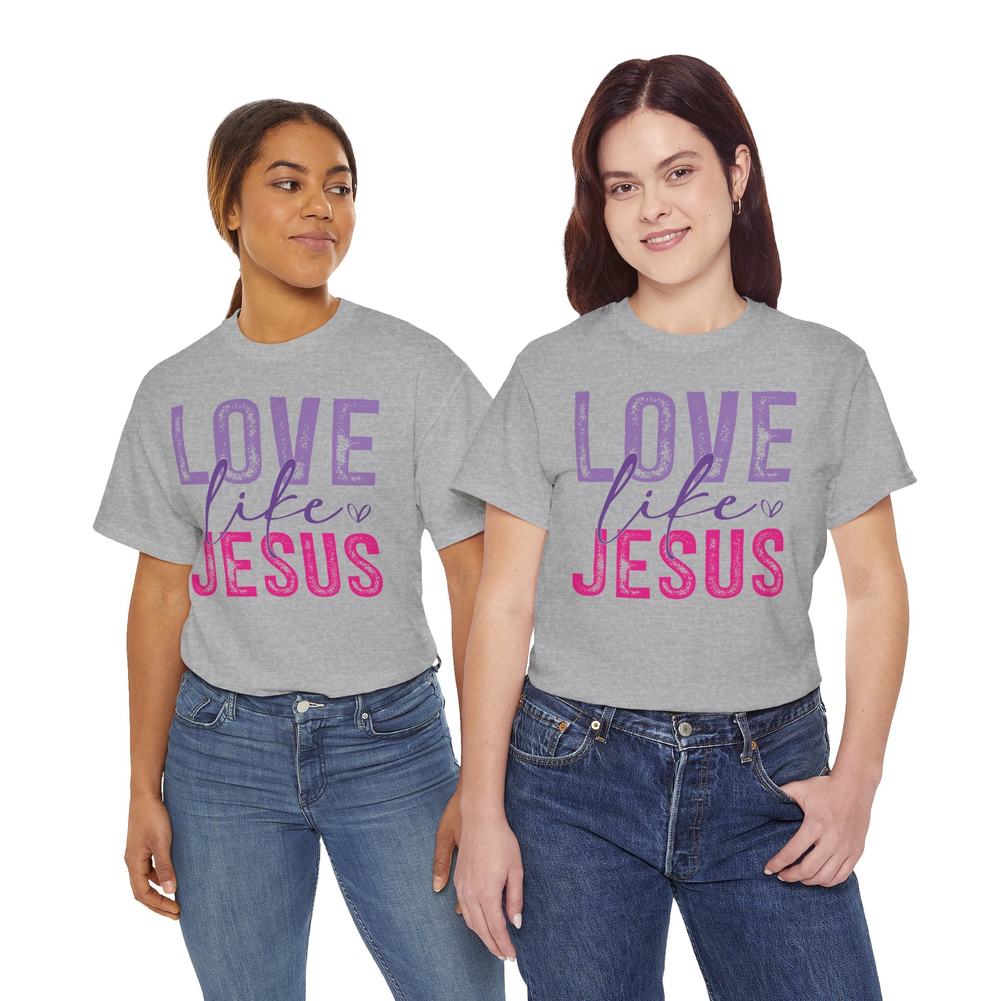 Love Like Jesus – Inspirational Christian Faith T-Shirt | Cr8tive Designs