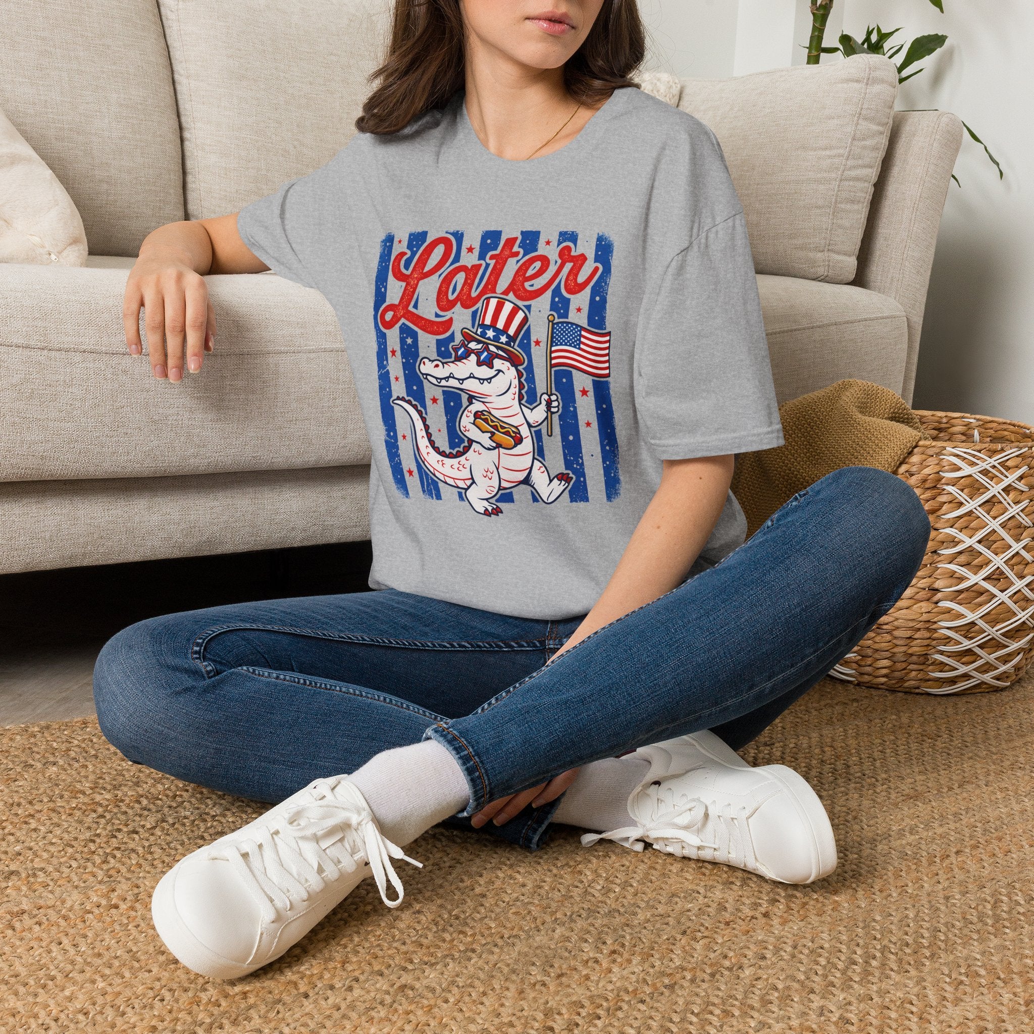 Later Gator | Patriotic Alligator USA Design | Cr8tive Designs