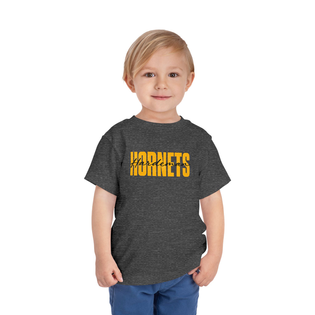 Hardeman Hornets Toddler Graphic T-Shirt | School Spirit Mascot Tee | Cr8tive Designs