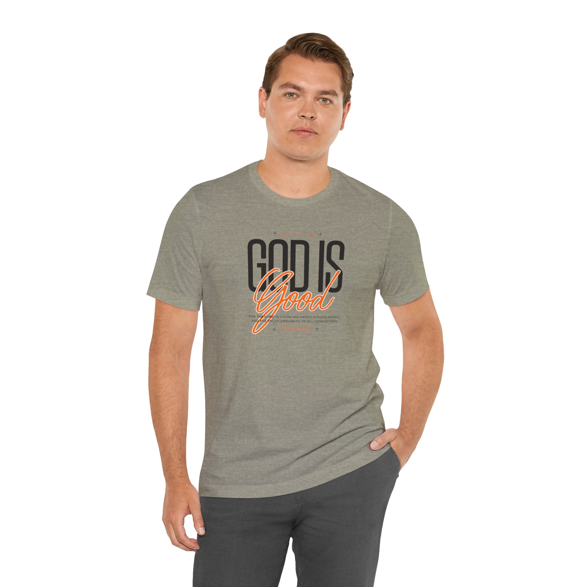 God Is Good T-Shirt | Inspirational Christian Faith Tee | Cr8tive Designs