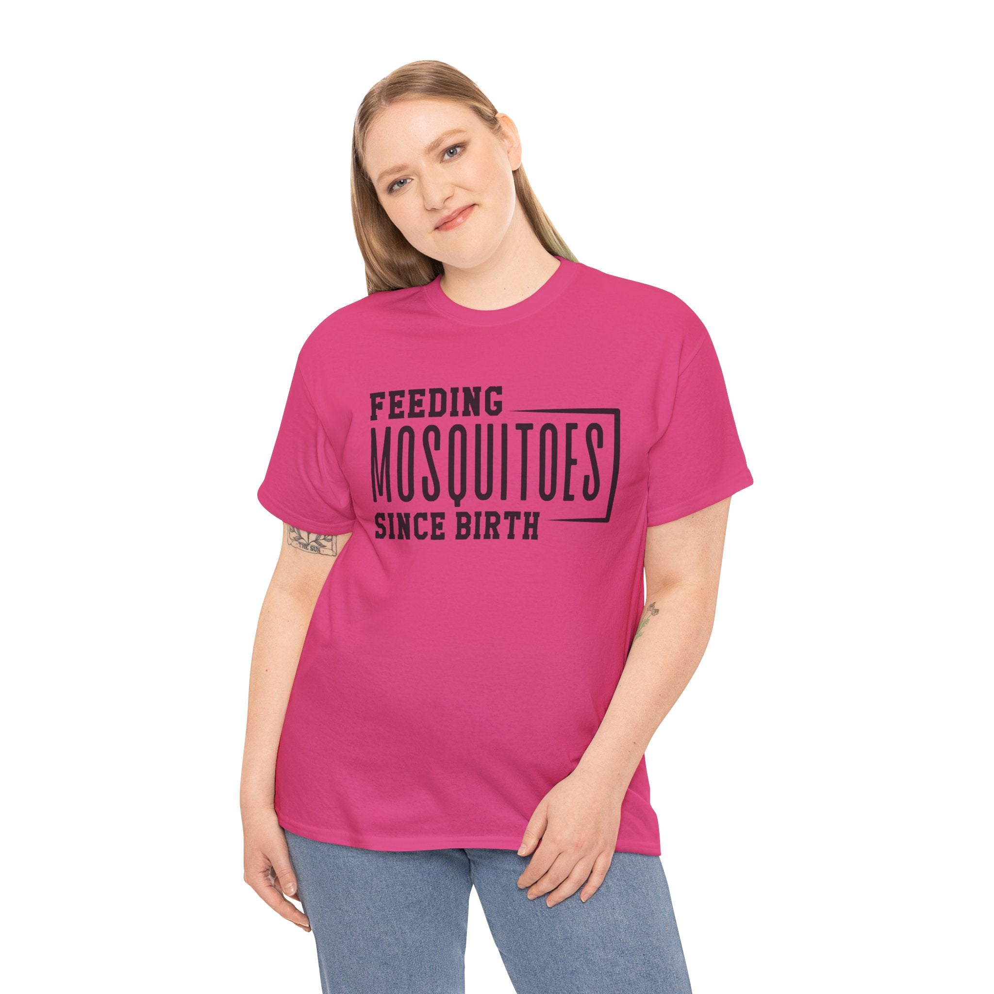 Feeding Mosquitoes Since Birth Shirt | Funny Summer Camping Tee | Cr8tive Designs