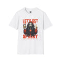 Let's Get Spooky T-Shirt | Horror Mask Halloween Graphic Tee | Cr8tive Designs
