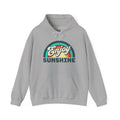 Enjoy Sunshine | Colorful Retro Rainbow Hoodie | Cr8tive Designs