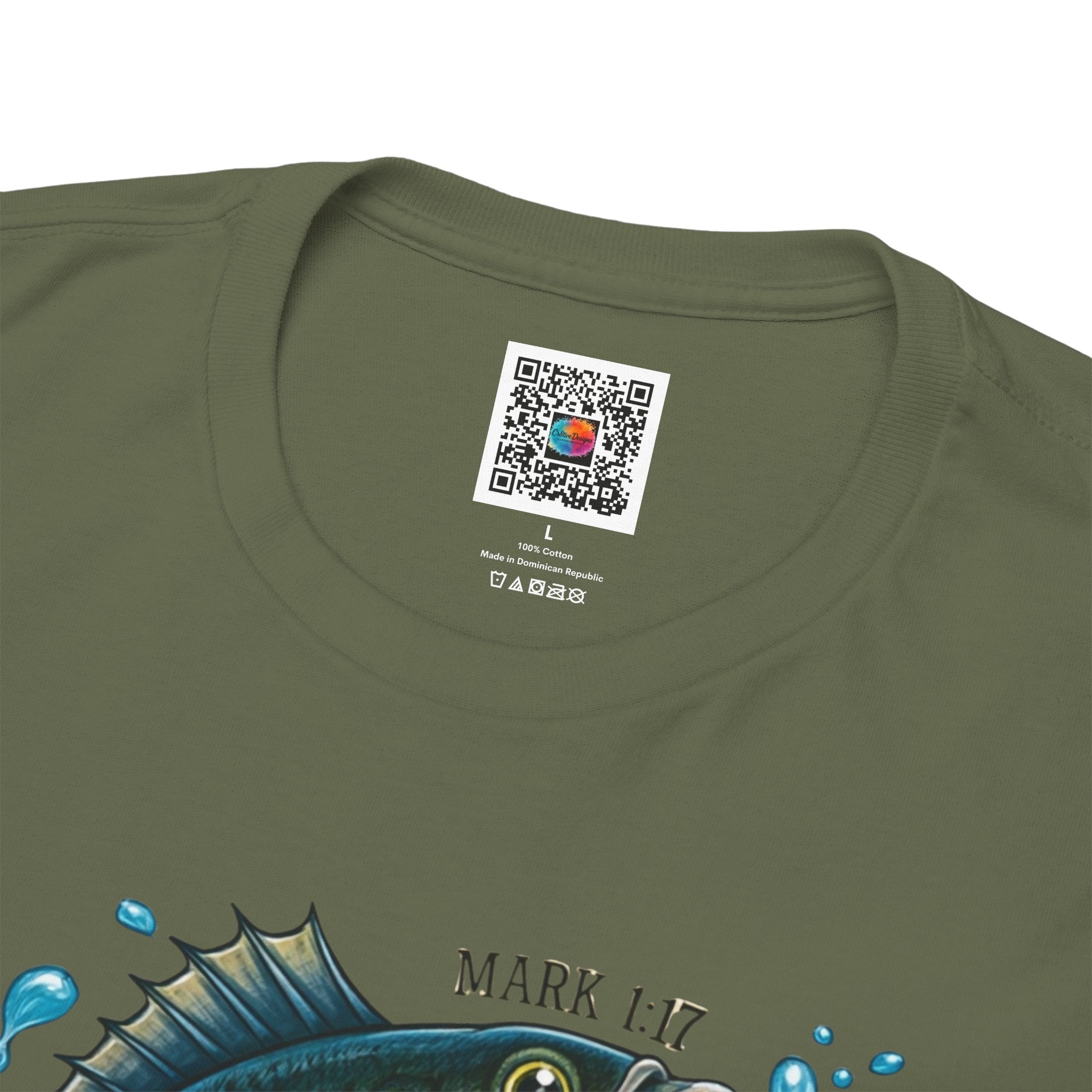 Hooked on Jesus Fishing T‑Shirt