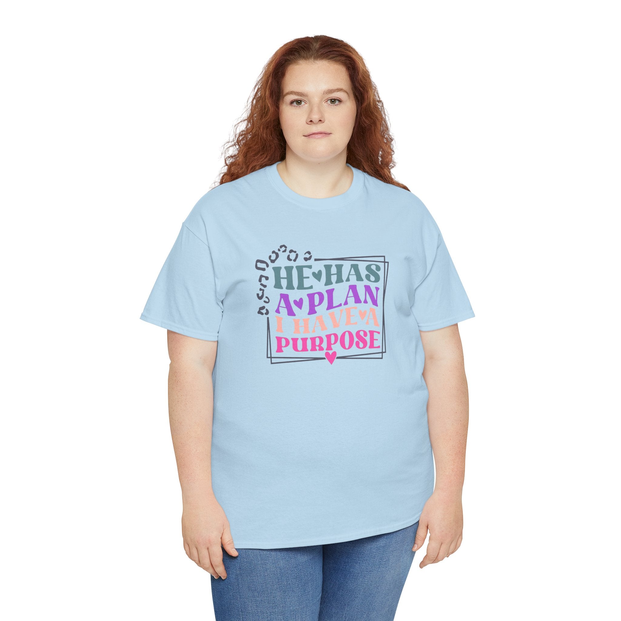 He Has A Plan I Have A Purpose T-Shirt/Cr8tive Designs