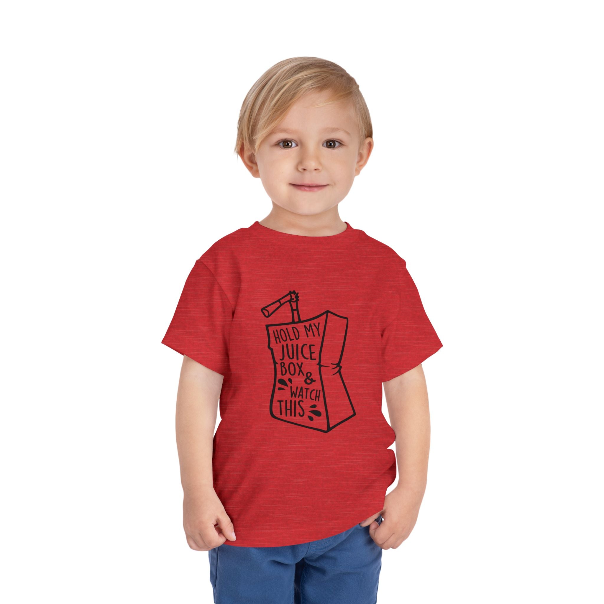 Hold My Juice Box and Watch This Youth Tee | Funny Kids Graphic T-Shirt | Cr8tive Designs
