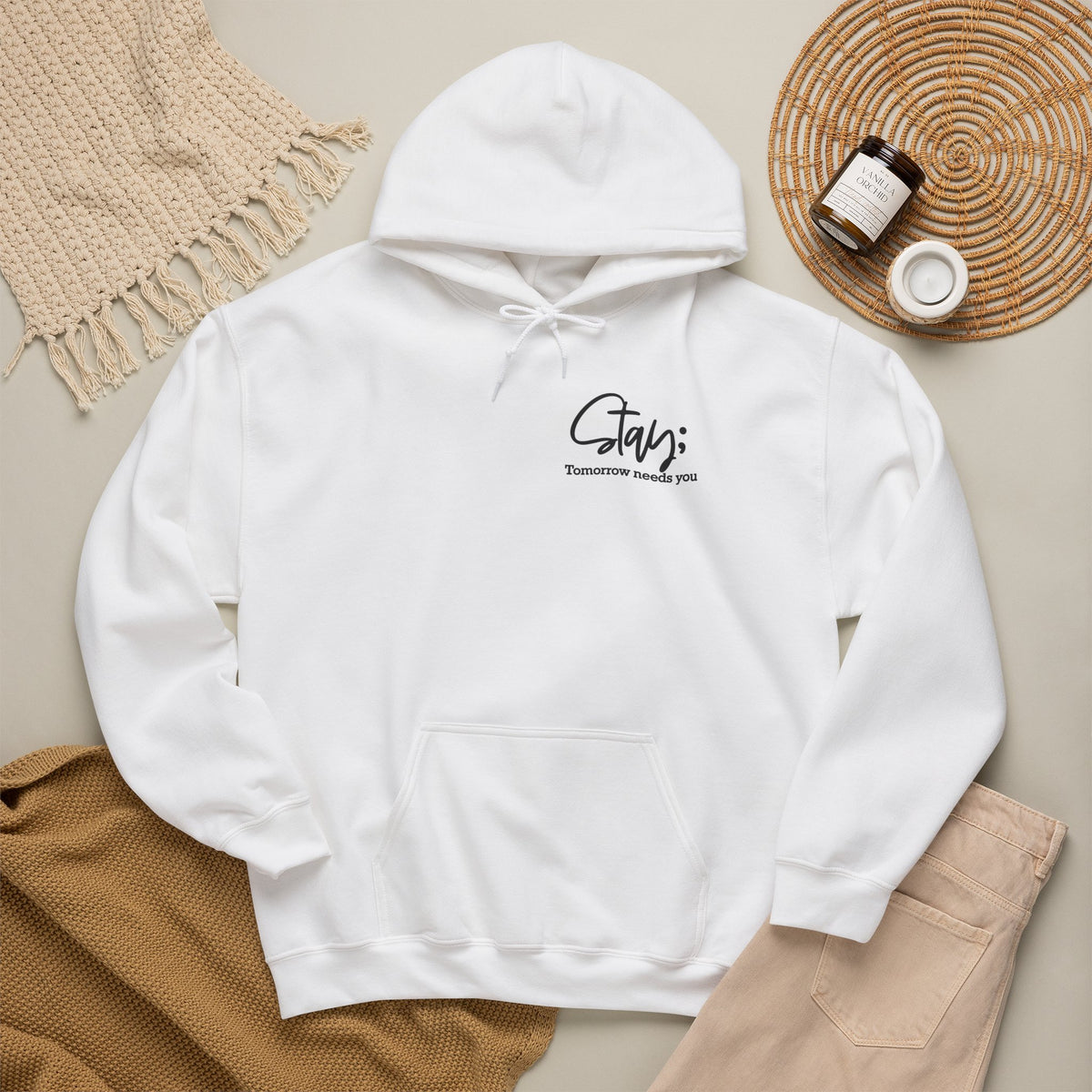 Stay Tomorrow Needs You Hoodie | Cr8tive Designs