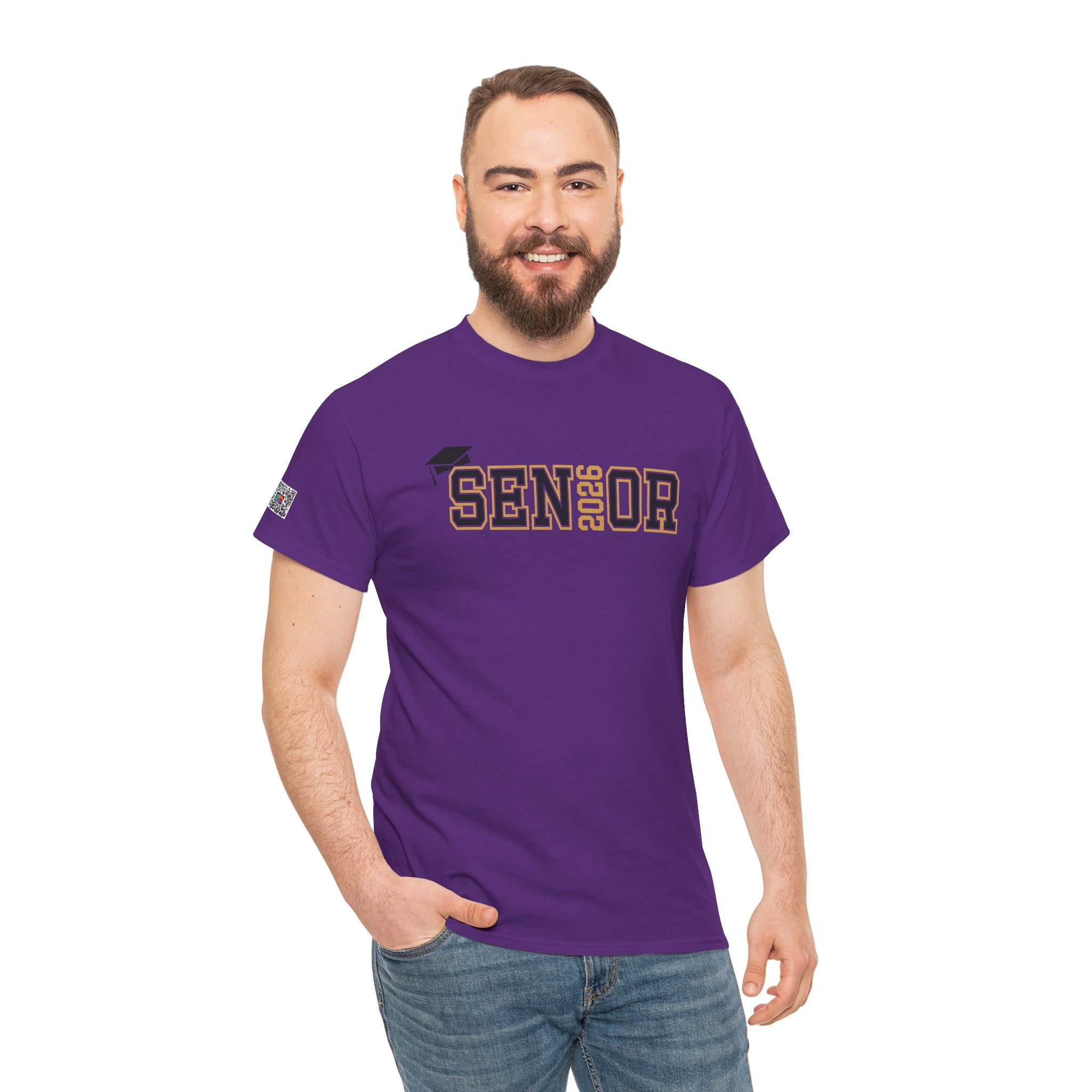 Senior 2026 Graduation Cap T-Shirt | Classic Senior Year Tee | Unisex Graphic Shirt | Cr8tive Designs