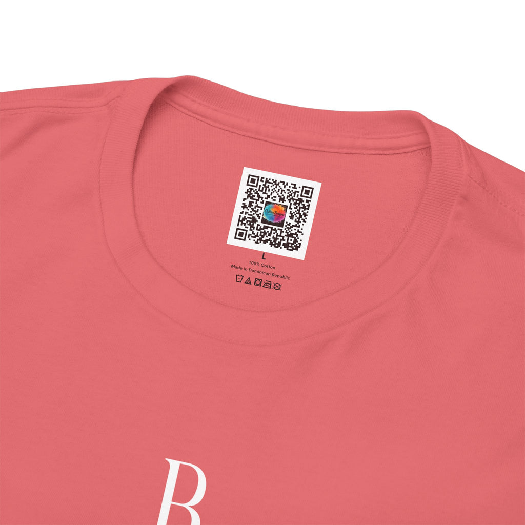 Forever Blessed Tee — Vertical Cross Text Christian Graphic T-Shirt