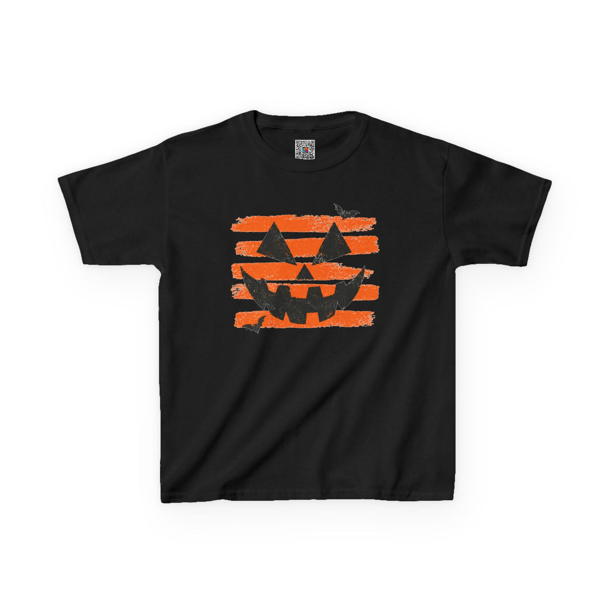 Spooky Jack O Lantern Tee | Youth Halloween Graphic T-Shirt | Cr8tive Designs