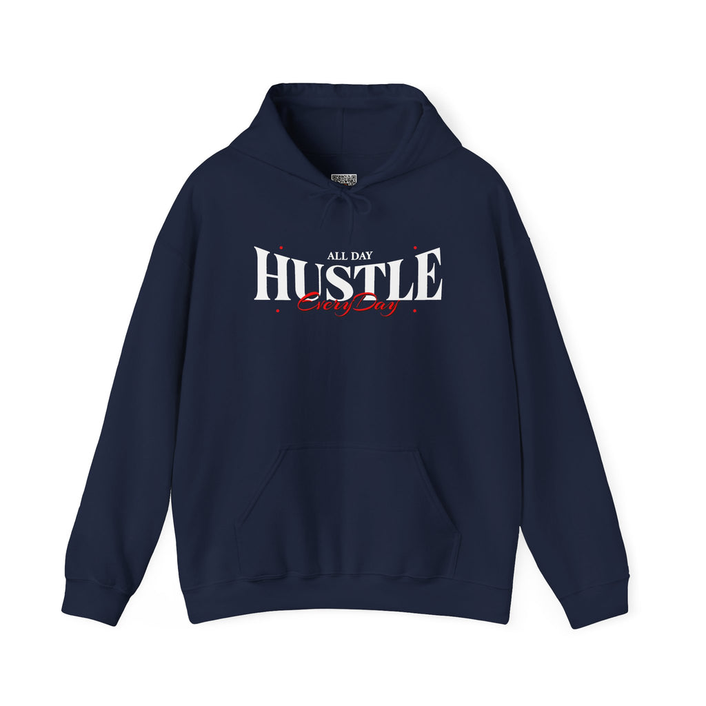 All Day Hustle Every Day | Motivational Streetwear Hoodie | Cr8tive Designs