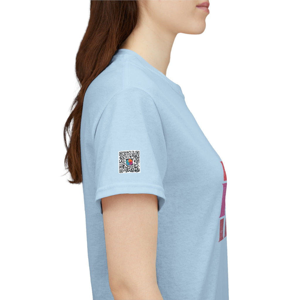 LOVED MOM GRAPHIC T-SHIRT | INSPIRATIONAL MOTHERHOOD TEE | STACKED RETRO DESIGN | CR8TIVE DESIGNS