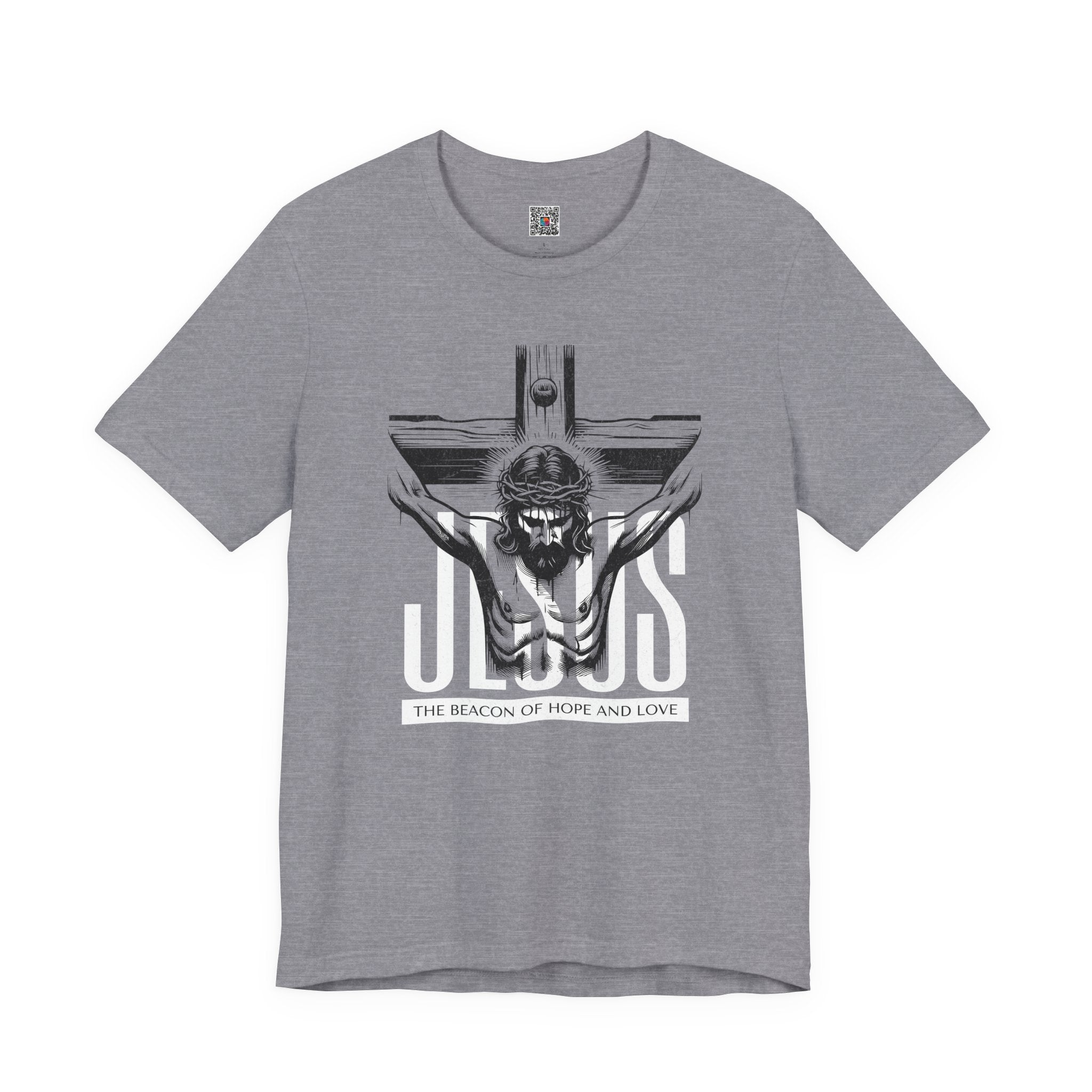Jesus Crucifix Tee | Christian Graphic T-Shirt | Cr8tive Designs