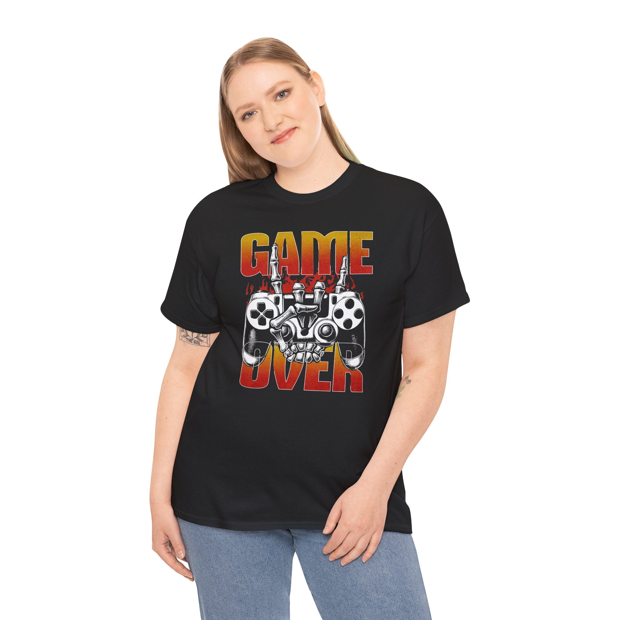 Game Over | Retro Gamer Tshirt Design | Cr8tive Designs