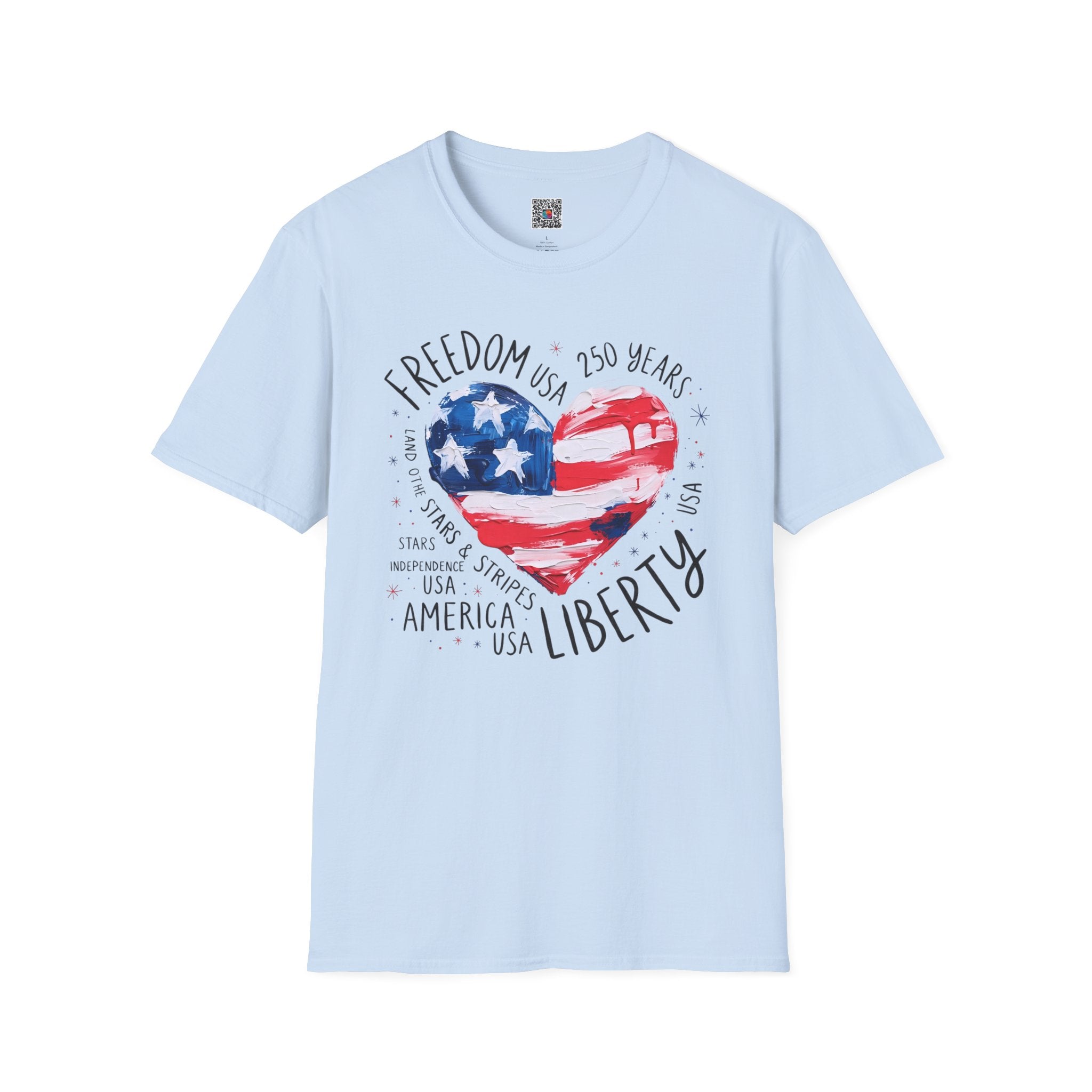 Freedom Liberty Heart | 250 Years Patriotic Design | Cr8tive Designs