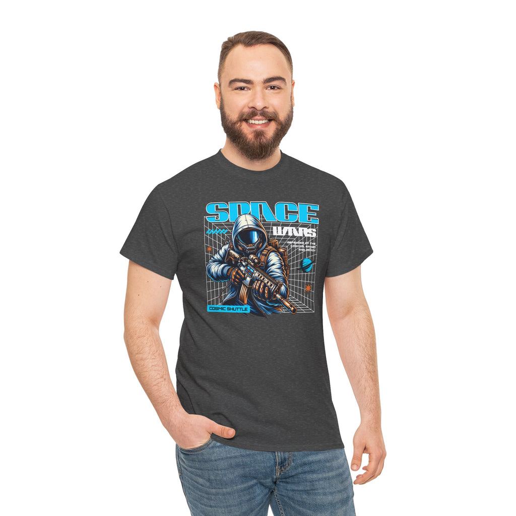 Space Vikings | Retro Sci-Fi Astronaut Graphic T-Shirt | Cr8tive Designs