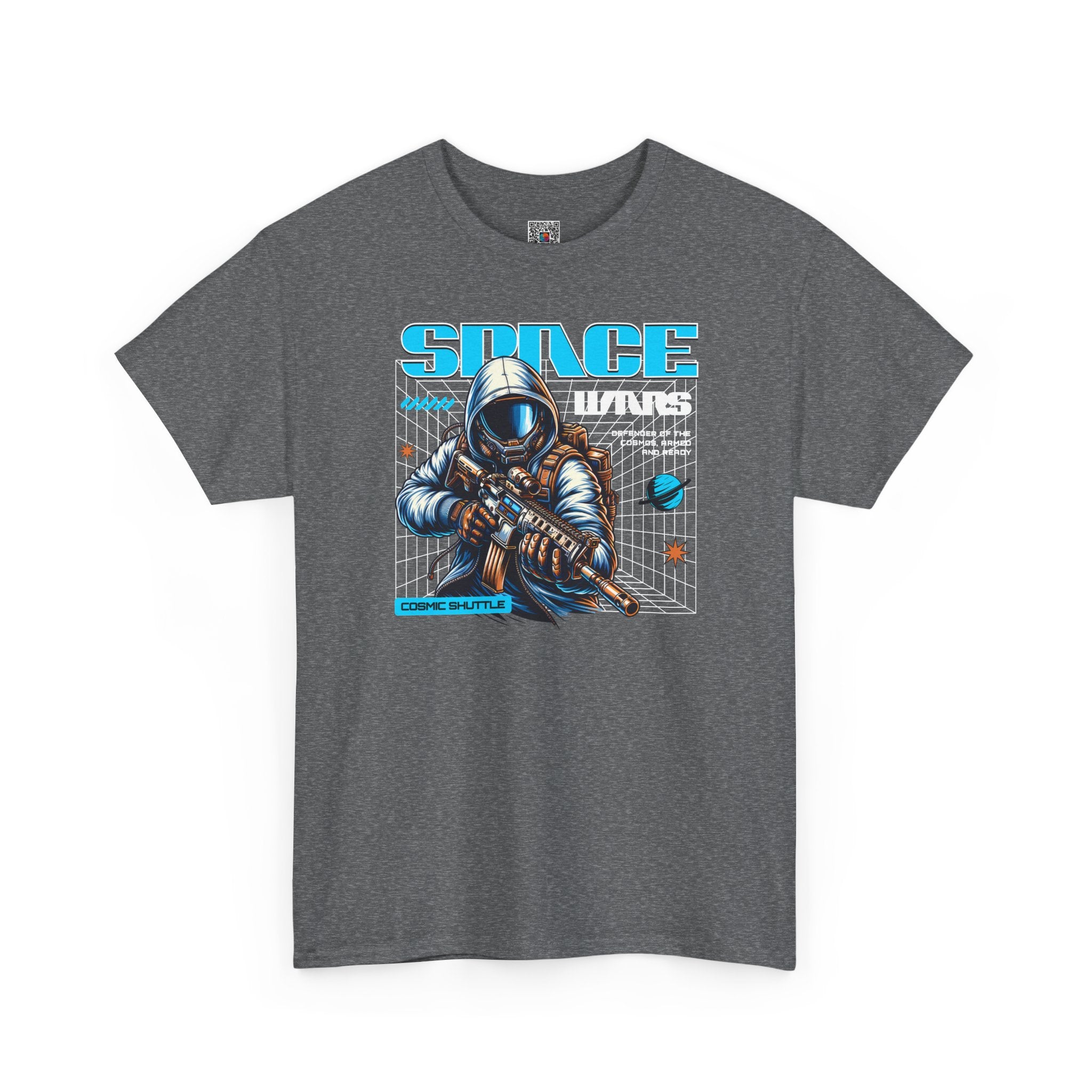Space Vikings | Retro Sci-Fi Astronaut Graphic T-Shirt | Cr8tive Designs