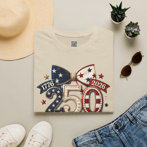 250 Years | Patriotic Bow Anniversary Design | Cr8tive Designs