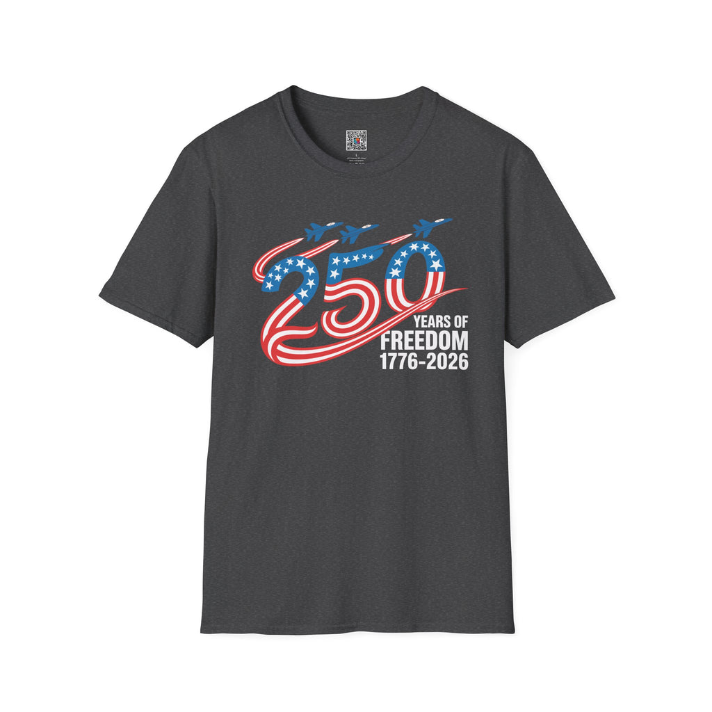 250 Years of Freedom | Patriotic USA Anniversary Design | Cr8tive Designs