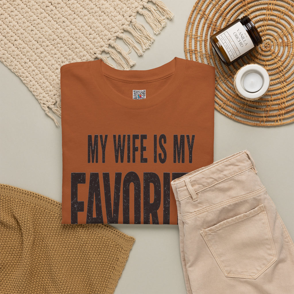 My Wife Is My Favorite Problem Tee Shirt | Funny Humor T-Shirt | Cr8tive Designs