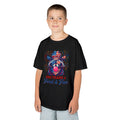 Kids '250 Years of Feral & Free' Patriotic Cow T-Shirt| Cr8tive Designs