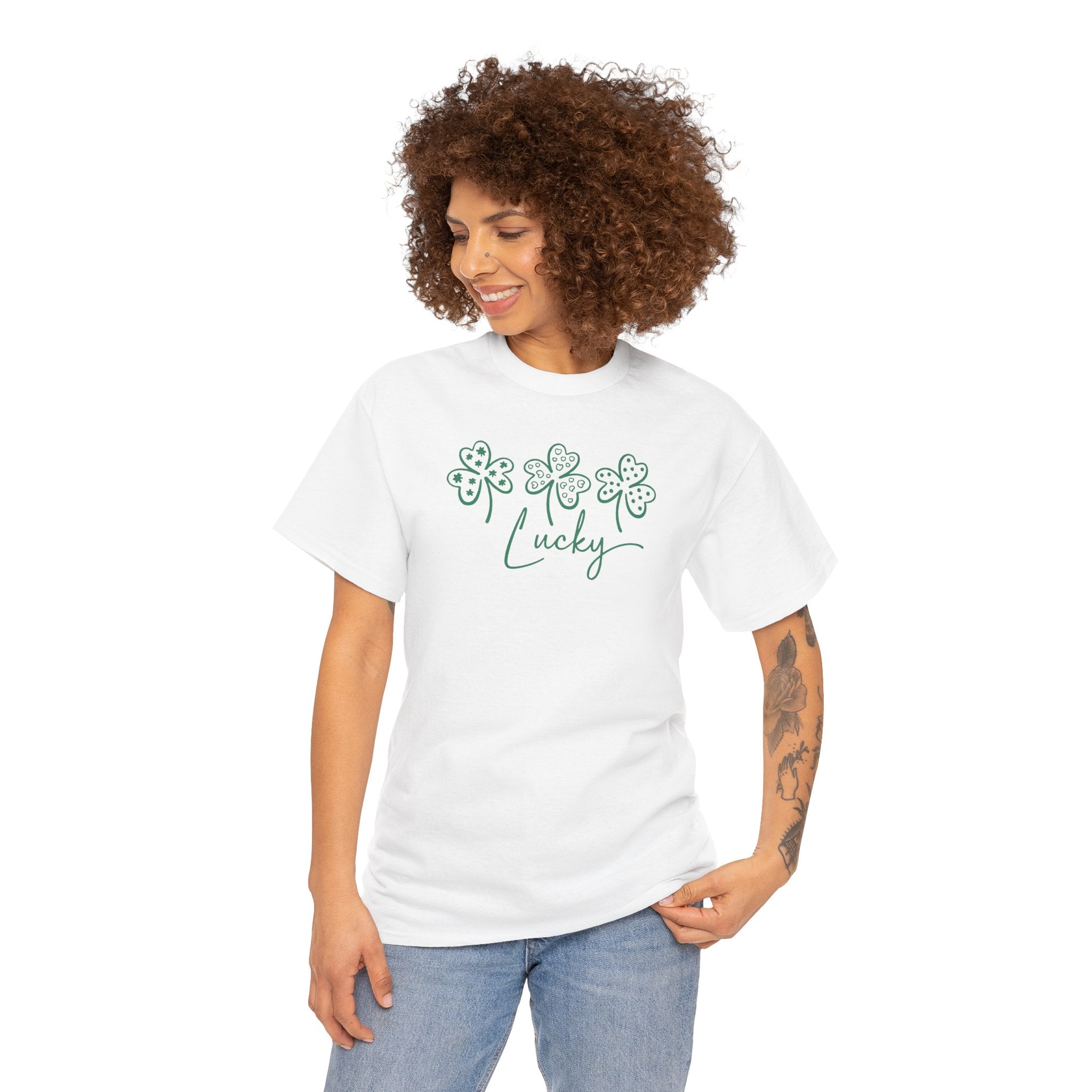 Lucky Shamrock T-Shirt /Cr8tive Designs