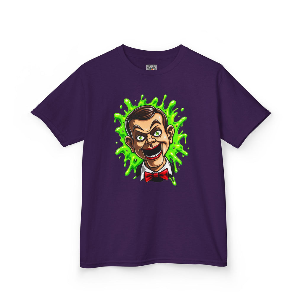 Slappy Dummy Green Slime Tee | Vintage 90s Spooky Kids T-Shirt | Cr8tive Designs