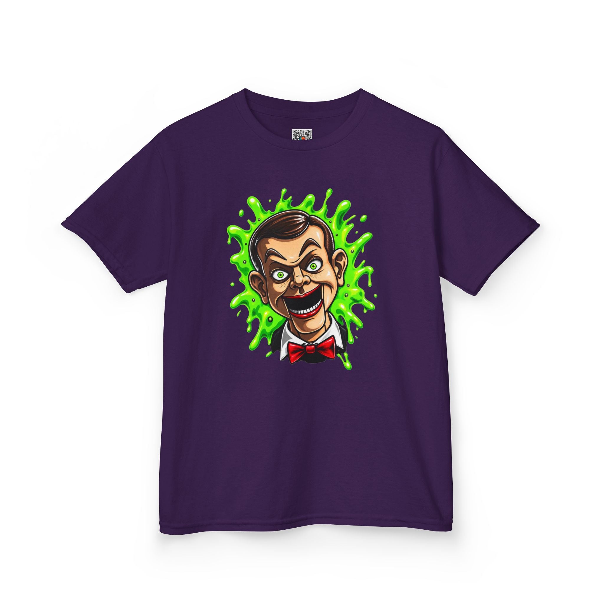 Slappy Dummy Green Slime Tee | Vintage 90s Spooky Kids T-Shirt | Cr8tive Designs