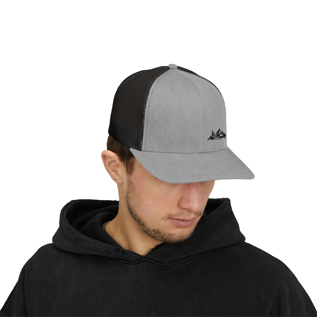 Mountain Outline Trucker Snapback