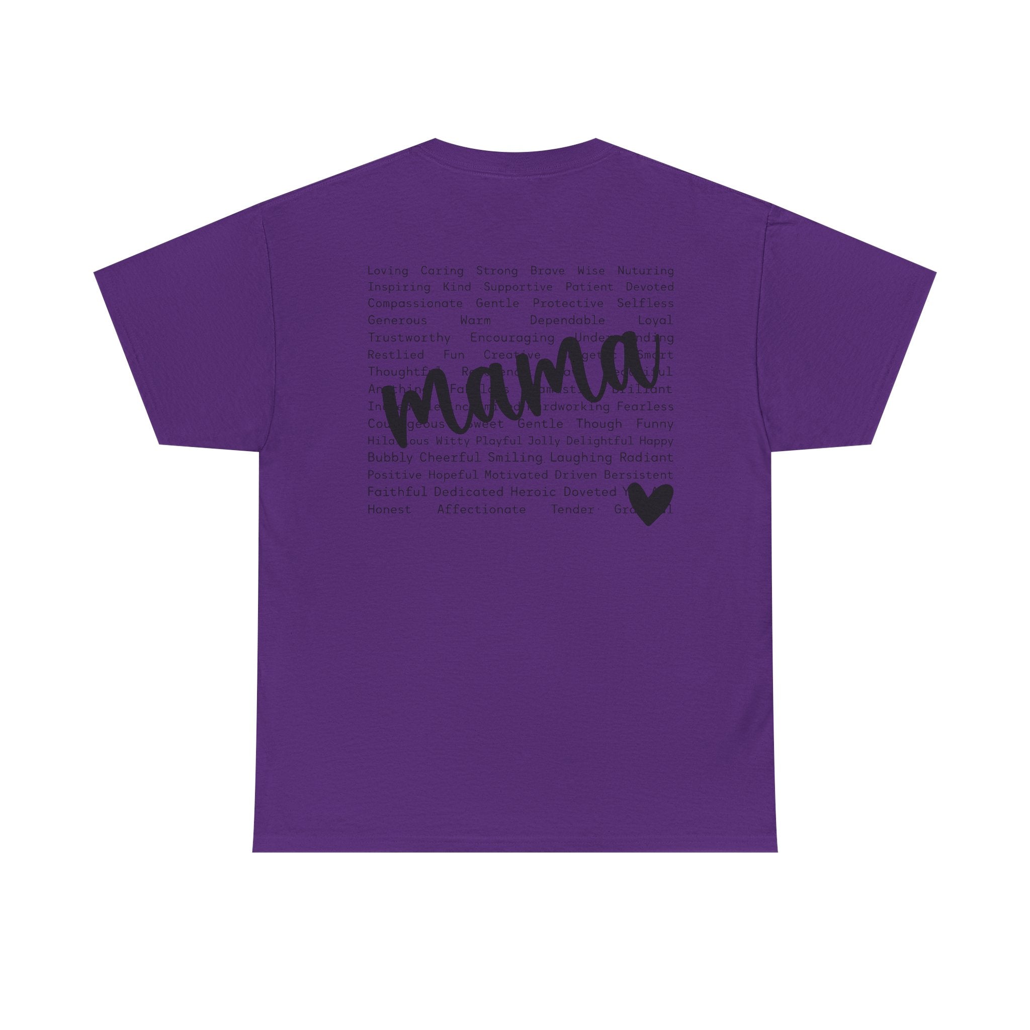 Mama Script Tee – Inspirational Motherhood Shirt, Soft Minimalist Mom Graphic T-Shirt | Cr8tive Designs