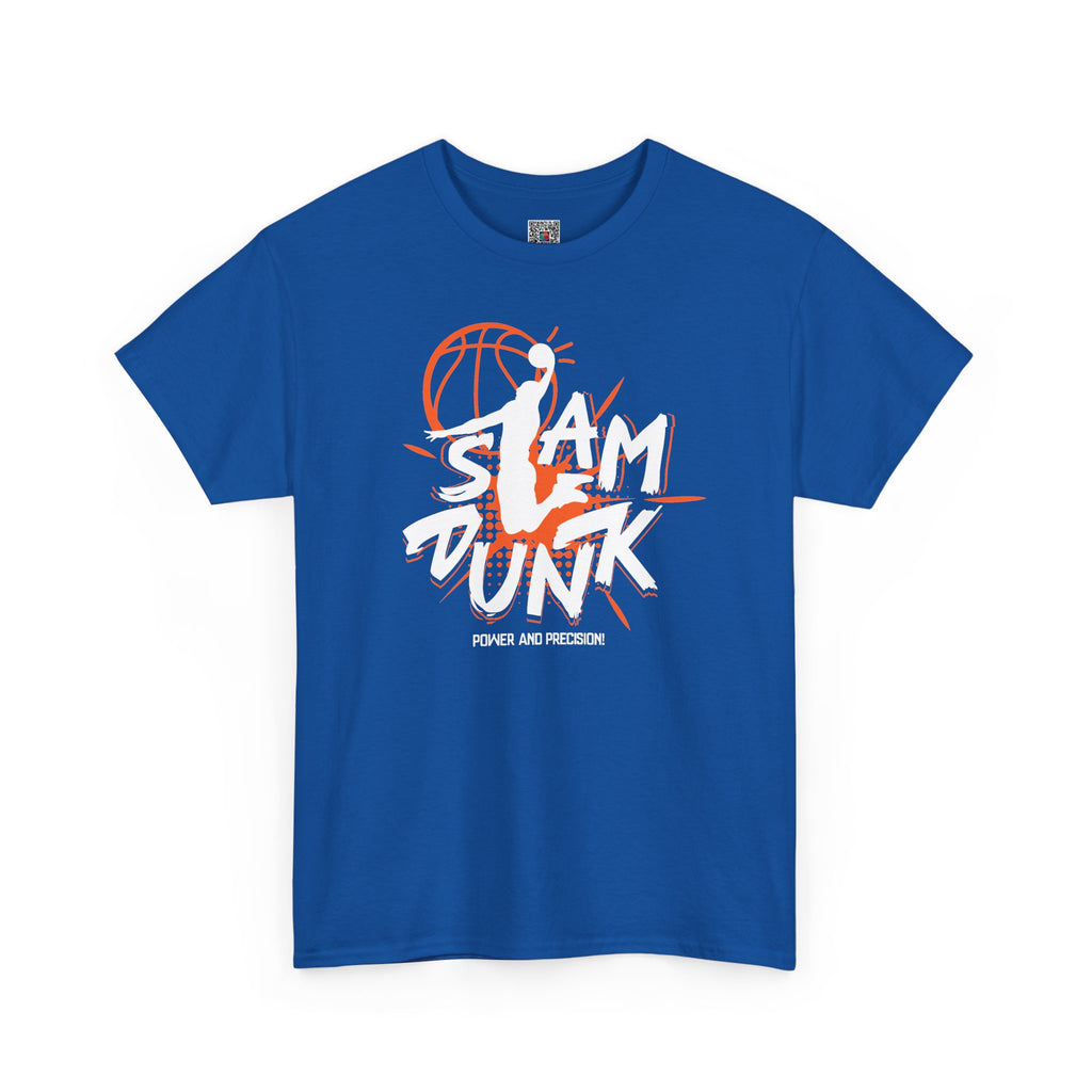 Slam Dunk Basketball | Bold Sports Graphic T-Shirt | Cr8tive Designs