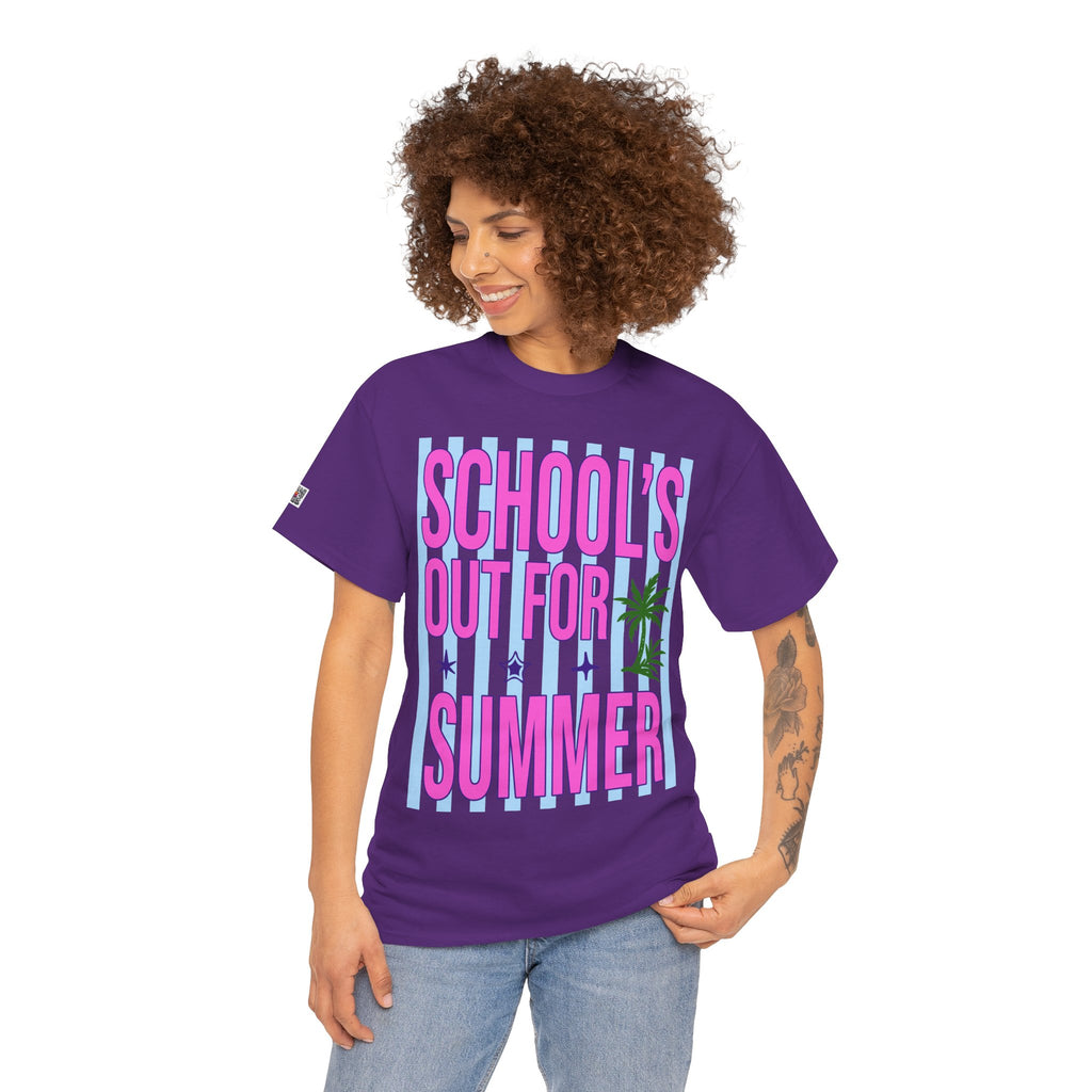 SCHOOL’S OUT FOR SUMMER T-SHIRT | TEACHER SUMMER BREAK SHIRT | LAST DAY OF SCHOOL SHIRT | CR8TIVE DESIGNS