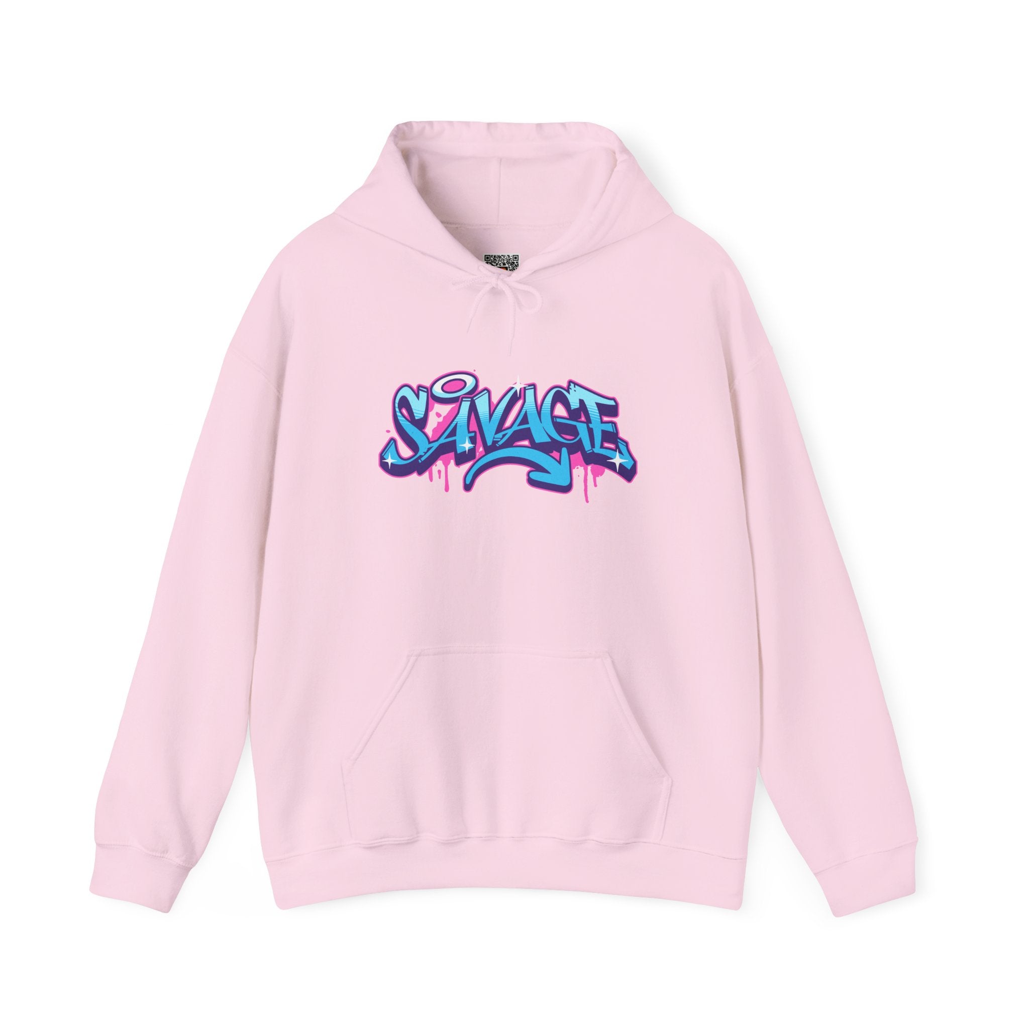 Savage | Colorful Graffiti Streetwear Hoodie | Cr8tive Designs