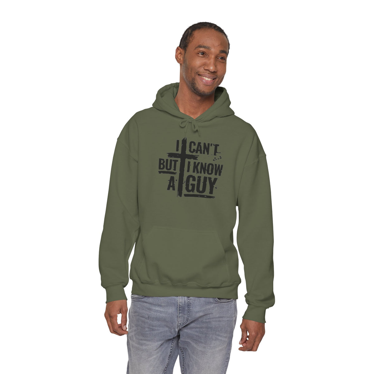 I Can't But I Know A Guy Hoodie/Cr8tive Designs