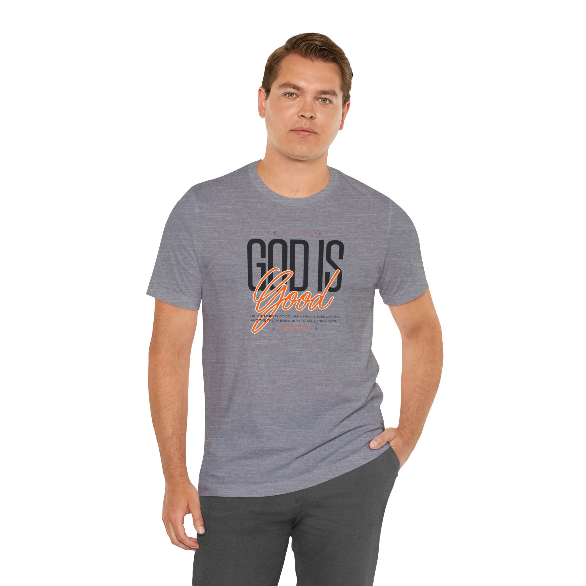 God Is Good T-Shirt | Inspirational Christian Faith Tee | Cr8tive Designs