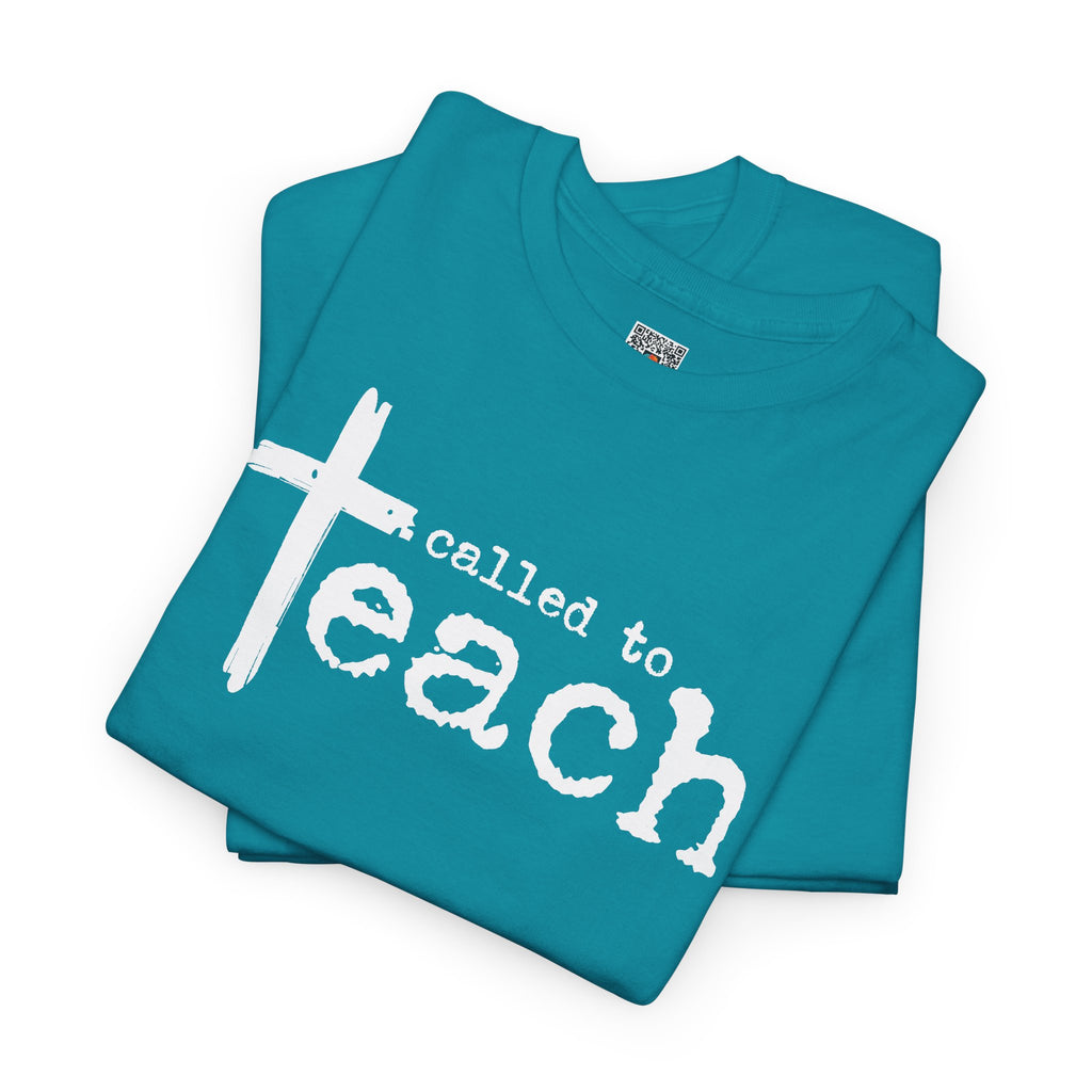 Called to Teach Christian Teacher Tee | Faith-Inspired Classroom T-Shirt | Cr8tive Designs