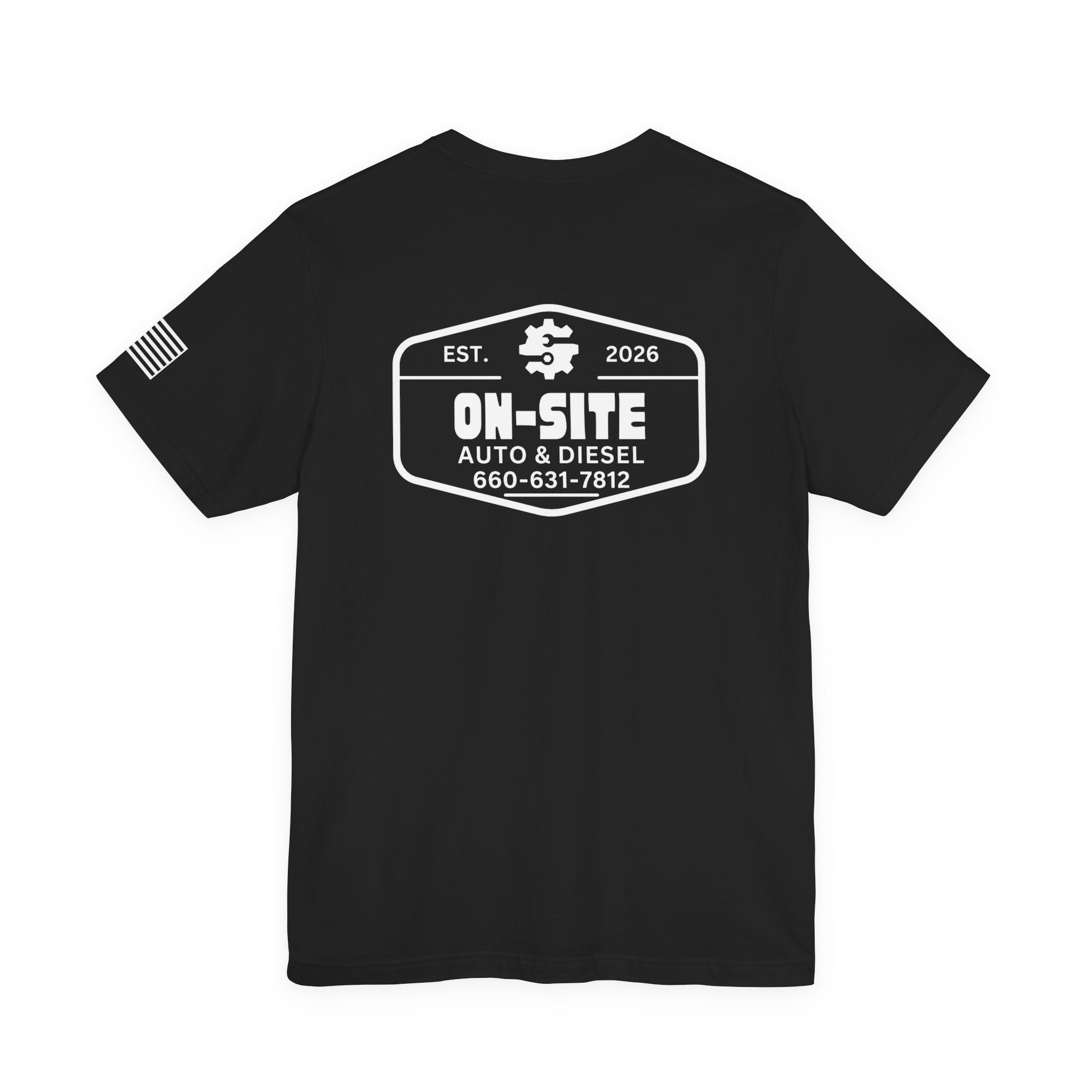 On-Site Auto & Diesel Crew Tee | Cr8tive Designs
