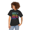 ADMIT IT YOU’LL MISS ME BRUH T-SHIRT | FUNNY TEACHER SUMMER BREAK SHIRT | LAST DAY OF SCHOOL SHIRT | CR8TIVE DESIGNS
