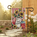 Sweet Summertime Sunflower and Lemonade Garden Flag | Cr8tive Designs