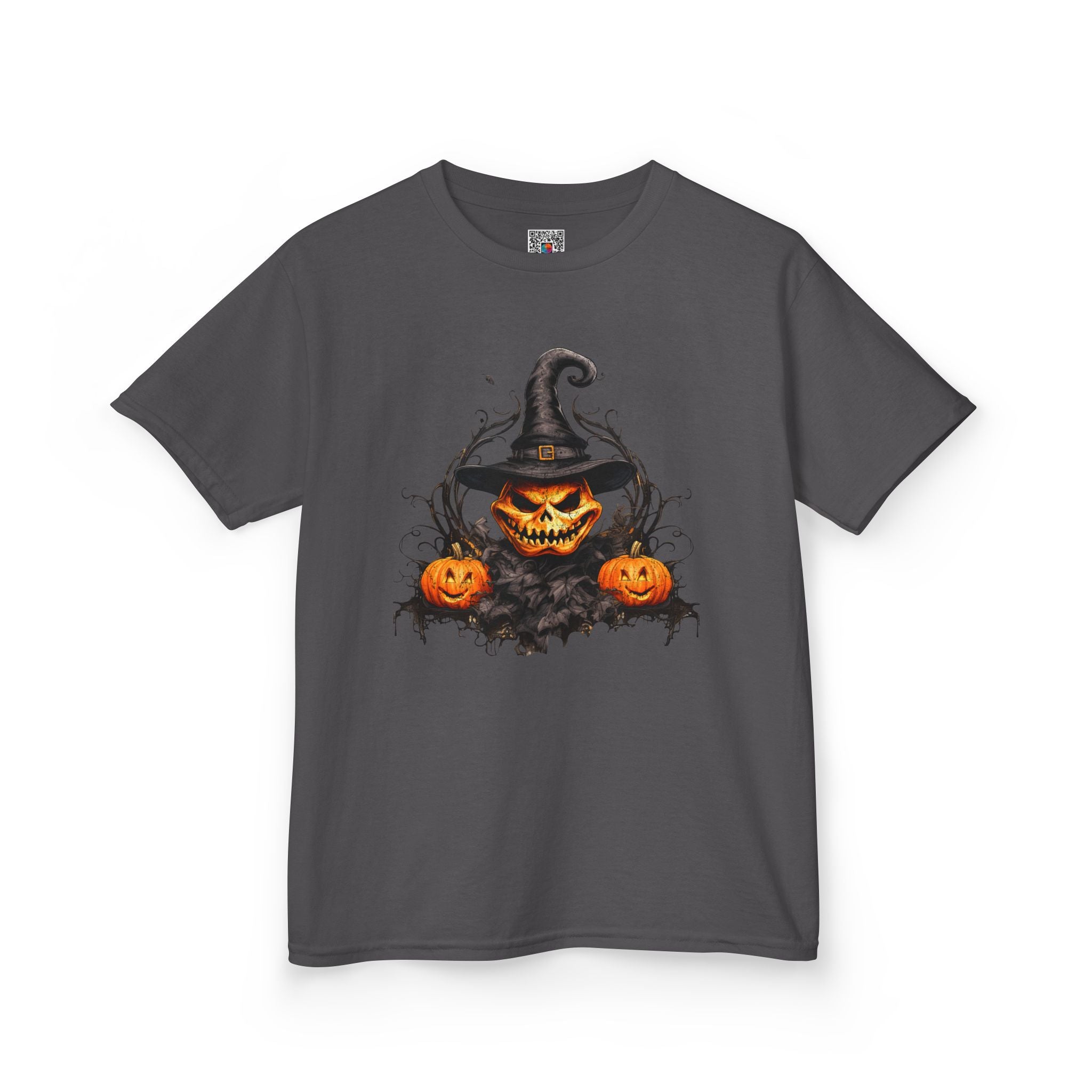 Kids Halloween Pumpkin Witch T-Shirt | Cr8tive Designs