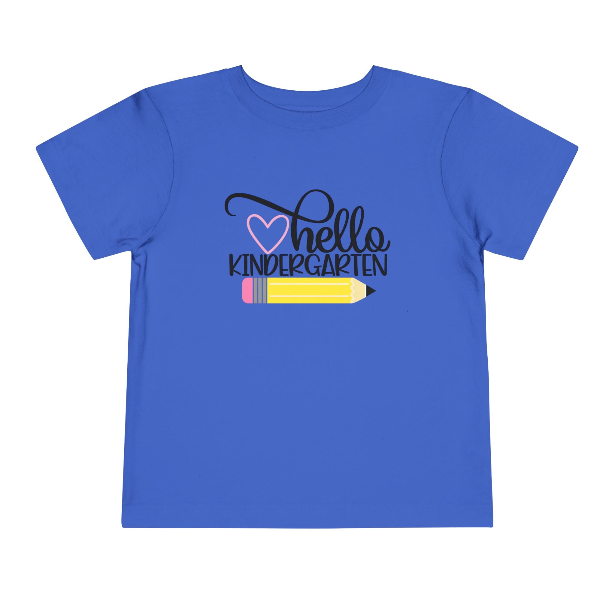Hello Kindergarten Pencil Youth Tee | First Day of School T-Shirt | Cr8tive Designs
