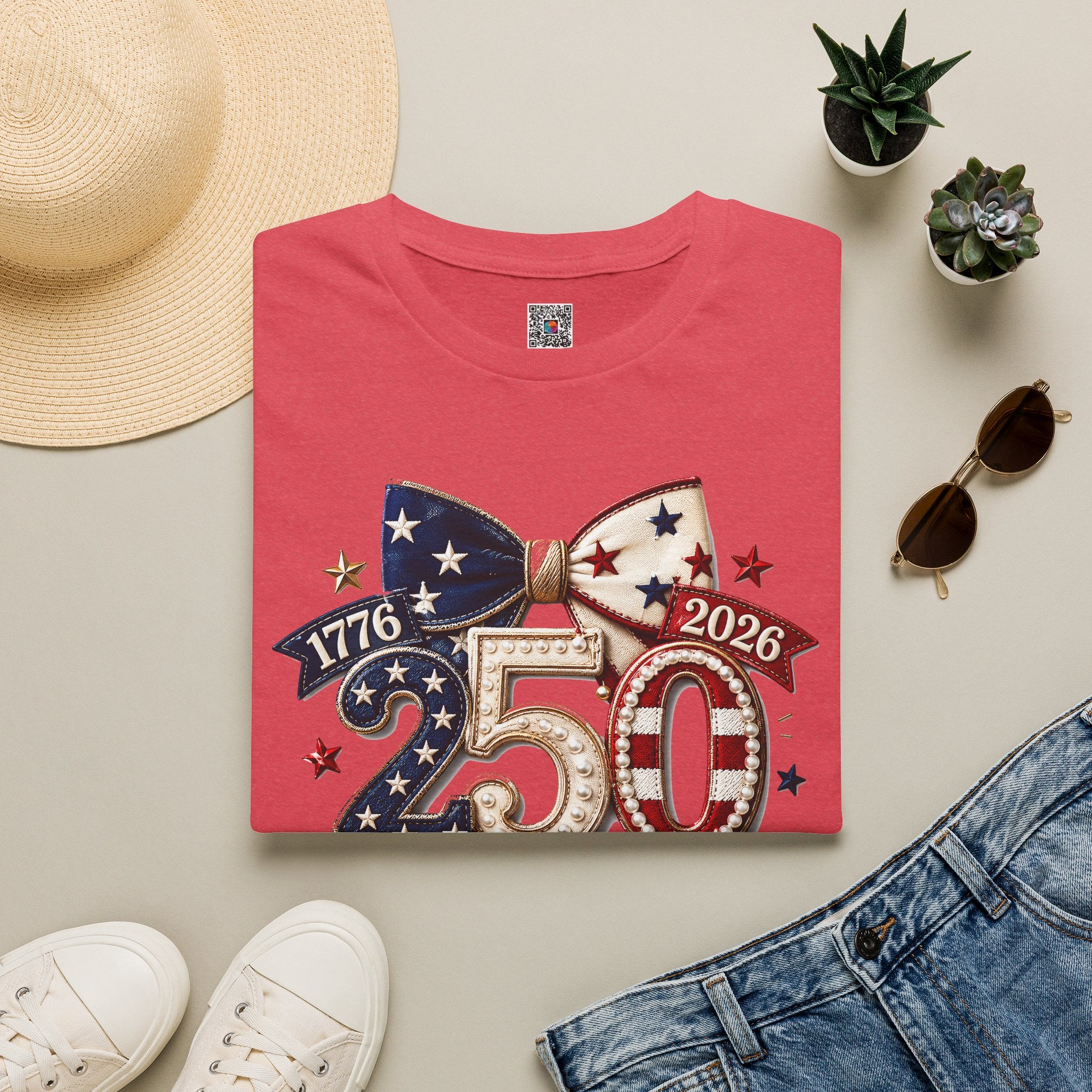 250 Years | Patriotic Bow Anniversary Design | Cr8tive Designs
